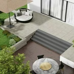 BAUHAUS Marazzi Terrassenfliese Esterno 20T Gris Fleury 60 X 60 X 2 Cm, Beige, Matt -Angebote Fliesen Store 12 787