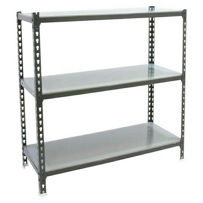 BAUHAUS Simonrack Simonclick Metallregal Mini L X B X H: 50 X 80 X 100 Cm, Traglast: 180 Kg/Boden, Anzahl Böden: 3 Stk., Stecken, Anthrazit/Silber 1 BAUHAUS Simonrack Simonclick Metallregal Mini L X B X H: 50 X 80 X 100 Cm, Traglast: 180 Kg/Boden, Anzahl Böden: 3 Stk., Stecken, Anthrazit/Silber