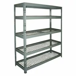 BAUHAUS Metall-Schwerlastregal 50 X 140 X 180 Cm, Traglast: 350 Kg/Boden, Stecken