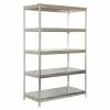 BAUHAUS Simonrack Bricoforte Metall-Schwerlastregal L X B X H: 60 X 100 X 200 Cm, Traglast: 300 Kg/Boden, Anzahl Böden: 5, Silber, Material Boden: Metall