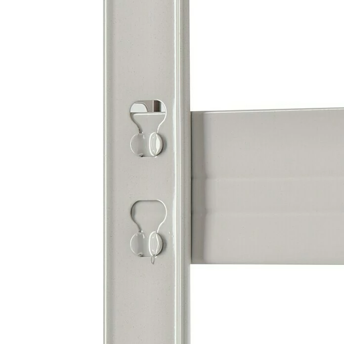 BAUHAUS Regalux Metall-Schwerlastregal L X B X H: 40 X 90 X 180 Cm, Traglast: 175 Kg/Boden, Anzahl Böden: 5 Stk., Stecken, Hellgrau 5 BAUHAUS Regalux Metall-Schwerlastregal L X B X H: 40 X 90 X 180 Cm, Traglast: 175 Kg/Boden, Anzahl Böden: 5 Stk., Stecken, Hellgrau – Bild 5