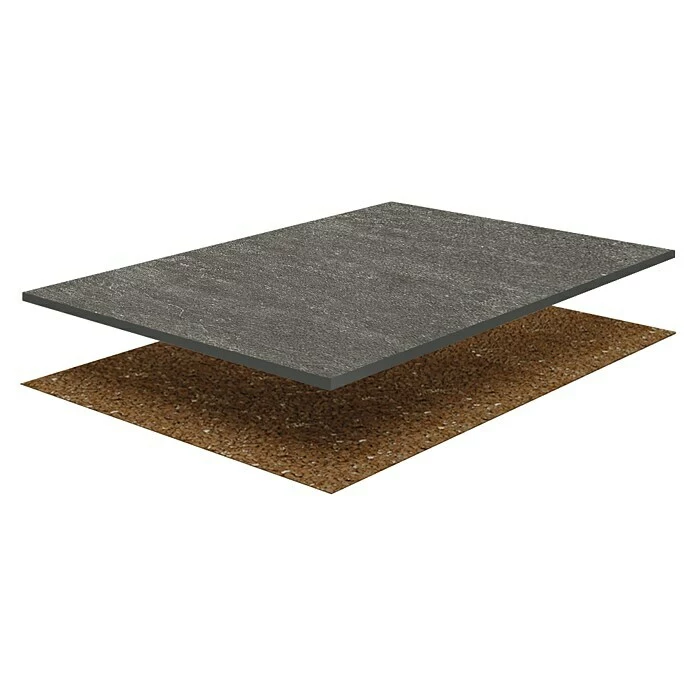 BAUHAUS DryTile Feinsteinzeugfliese Timeless 60 X 60 Cm, Schwarz, Matt 1 BAUHAUS DryTile Feinsteinzeugfliese Timeless 60 X 60 Cm, Schwarz, Matt