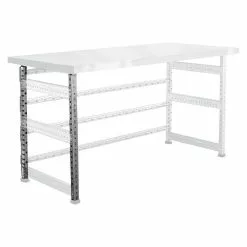 BAUHAUS Scholz System Tischbein-Set Länge: 720 Mm, Verzinkt, 2 Stk.