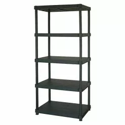 BAUHAUS Regalux Kunststoffregal XL 60 X 90 X 187 Cm, Traglast: 90 Kg/Boden