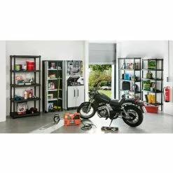 BAUHAUS Regalux Kunststoffregal XL 60 X 90 X 187 Cm, Traglast: 90 Kg/Boden -Angebote Fliesen Store 12 8135