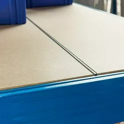 BAUHAUS Regalux Metall-Schwerlastregal XXL L X B X H: 60 X 160 X 185 Cm, Traglast: 350 Kg/Boden, Anzahl Böden: 4 Stk., Stecken, Blau -Angebote Fliesen Store 12 8157