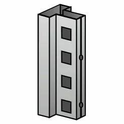 BAUHAUS Scholz System Regalpfosten Länge: 3.000 Mm, Verzinkt -Angebote Fliesen Store 12 8188