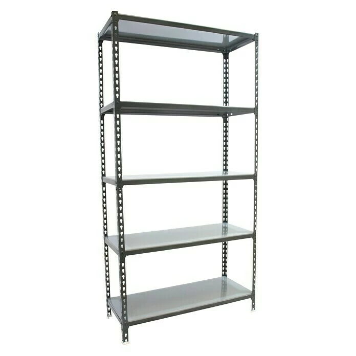 BAUHAUS Simonrack Simonclick Metallregal Super Plus L X B X H: 30 X 110 X 200 Cm, Traglast: 180 Kg/Boden, Anzahl Böden: 5 Stk., Stecken, Anthrazit/Silber 1 BAUHAUS Simonrack Simonclick Metallregal Super Plus L X B X H: 30 X 110 X 200 Cm, Traglast: 180 Kg/Boden, Anzahl Böden: 5 Stk., Stecken, Anthrazit/Silber