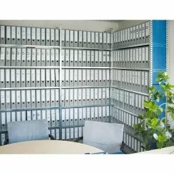 BAUHAUS Scholz Aktenregal Anbauelement Länge: 1.210 Mm, Breite: 300 Mm, Höhe: 3.000 Mm, Traglast: 90 Kg/Boden, Anzahl Böden: 9 Stk. -Angebote Fliesen Store 12 8273