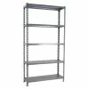 BAUHAUS Simonrack Simonclick Metallregal Super Plus L X B X H: 40 X 110 X 200 Cm, Traglast: 180 Kg/Boden, Anzahl Böden: 5 Stk., Stecken, Grau