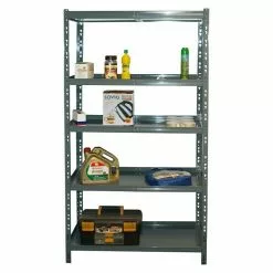 BAUHAUS Metall-Schwerlastregal 450 X 900 X 1.800 Mm, Traglast: 150 Kg/Boden, Versenkte Böden, Stecken 7 BAUHAUS Metall-Schwerlastregal 450 X 900 X 1.800 Mm, Traglast: 150 Kg/Boden, Versenkte Böden, Stecken -Angebote Fliesen Store 12 8394