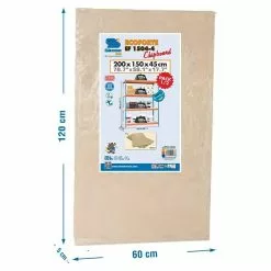 BAUHAUS Simonrack Ecoforte Metall-Schwerlastregal L X B X H: 60 X 120 X 200 Cm, Traglast: 400 Kg/Boden, Anzahl Böden: 5 Stk., Stecken, Grau -Angebote Fliesen Store 12 8417