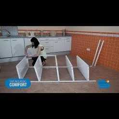 BAUHAUS Simonrack Comfort Metallregal L X B X H: 40 X 80 X 180 Cm, Traglast: 100 Kg/Boden, Anzahl Böden: 5, Schrauben, Weiß -Angebote Fliesen Store 12 8455