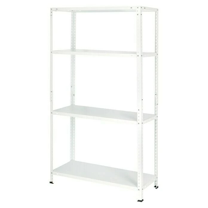 BAUHAUS Regalux Metallregal Höhe: 150 Cm, Traglast: 50 Kg/Boden 1 BAUHAUS Regalux Metallregal Höhe: 150 Cm, Traglast: 50 Kg/Boden