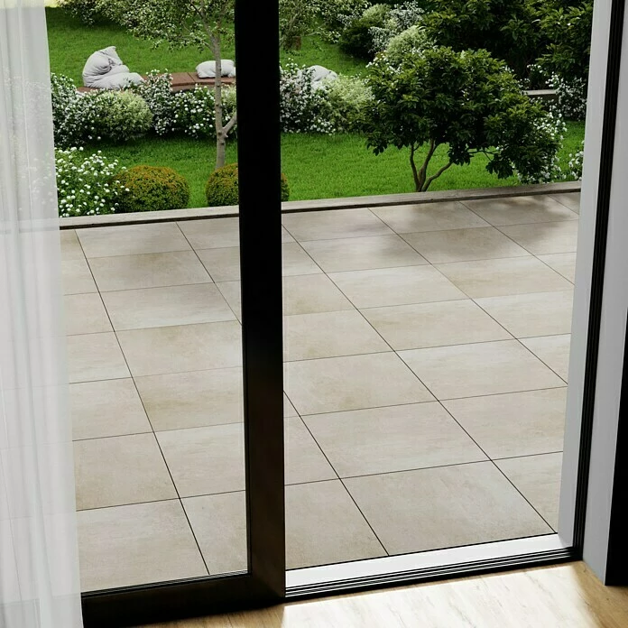 BAUHAUS Marazzi Terrassenfliese Esterno 20T Plaster Sand 60 X 60 X 2 Cm, Sand, Matt 5 BAUHAUS Marazzi Terrassenfliese Esterno 20T Plaster Sand 60 X 60 X 2 Cm, Sand, Matt – Bild 5