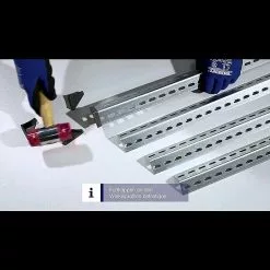 BAUHAUS TKT Metallregal L X B X H: 30 X 225 X 150 Cm, Traglast: 30 Kg/Boden, Anzahl Böden: 11 Stk., Schrauben, Silber -Angebote Fliesen Store 12 8576