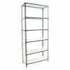 BAUHAUS Simonrack Simonclick Metallregal L X B X H: 30 X 90 X 250 Cm, Traglast: 180 Kg/Boden, Anzahl Böden: 6 Stk., Stecken, Anthrazit/Weiß