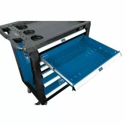 BAUHAUS Scheppach Werkstattwagen TW 1000 L X B X H: 77 X 46 X 97 Cm, Stahl, Blau, 263 -tlg. -Angebote Fliesen Store 12 8645
