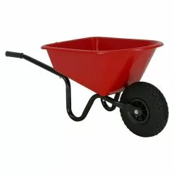 BAUHAUS Altrad Kinder-Schubkarre 20 L, Material Wanne: Polypropylen, Rot