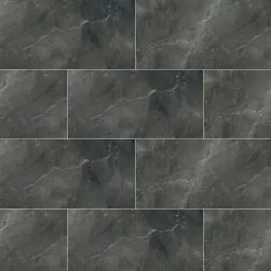 BAUHAUS Feinsteinzeugfliese Pulpis 60 X 120 Cm, Schwarz, Glänzend -Angebote Fliesen Store 12 878