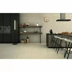 BAUHAUS Art-Tec By Palazzo Feinsteinzeugfliese 60 X 60 Cm, Offwhite, Matt -Angebote Fliesen Store 12 921