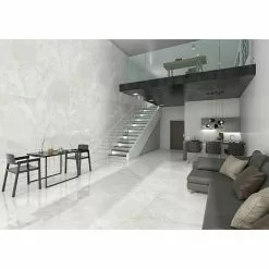 BAUHAUS Feinsteinzeugfliese Ice Onyx 120 X 120 Cm, Beige, Glänzend -Angebote Fliesen Store 12 936