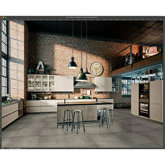 BAUHAUS Feinsteinzeugfliese Recon 60 X 60 Cm, Schwarz, Schimmernd 2 BAUHAUS Feinsteinzeugfliese Recon 60 X 60 Cm, Schwarz, Schimmernd – Bild 2